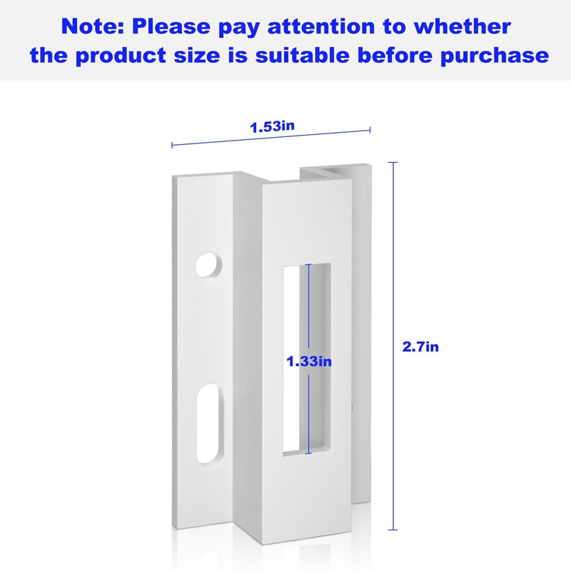 E 2124 Sliding Door Keeper,Extruded Aluminum Sliding Door Latch Replacement