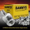 Sammys X-Press 8150922-25 Vertical Rod Anchor Super Screw with 3/8