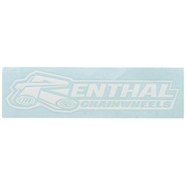 Factory Effex 12-94000 White 'Renthal' Die-Cut Dealer Sticker, (Pack of 3)