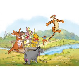 Clementoni - 20259 - Winnie The Pooh - 24 Maxi Pieces - Made In Italy - 100% Recycled Materials, Jigsaw Puzzle For Kids