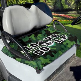 Rarucativ Camouflage Car Seat Cover Towel Golf Cart Accessories Club Car Seat Covers Golf Cart Seat Blanket Towel Protection and Easy to Install Golf Carts Essentials for Fathers and Mothers