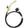 Propane Gas Tank Turbo Torch Hose Adapter Kit, Portable Propane