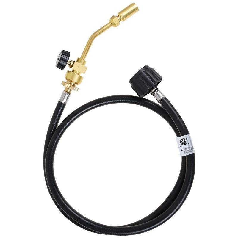 Propane Gas Tank Turbo Torch Hose Adapter Kit, Portable Propane