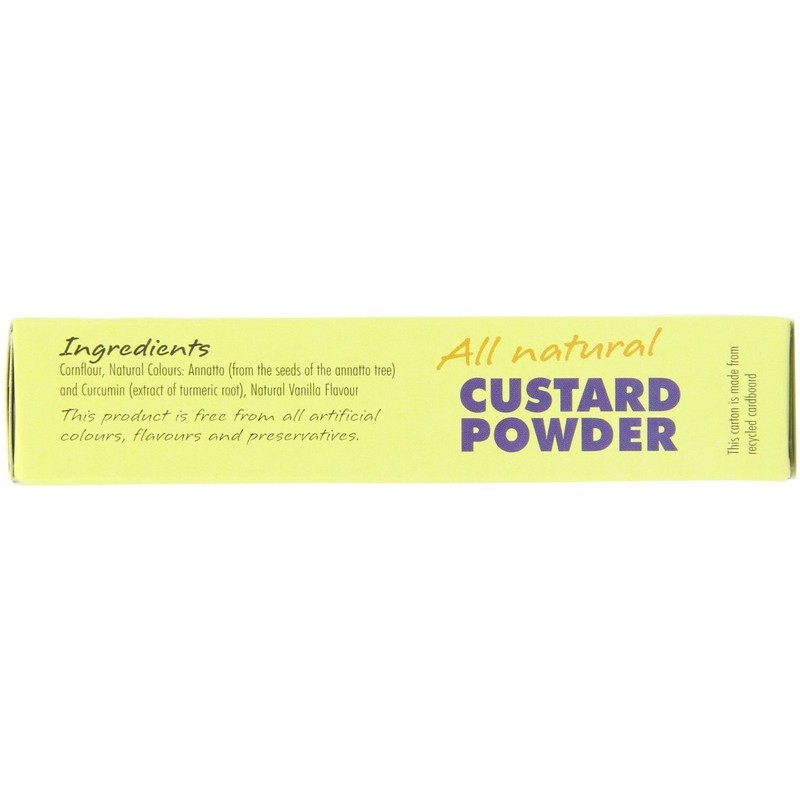 Custard Powder (Just Wholefoods) 12x100g