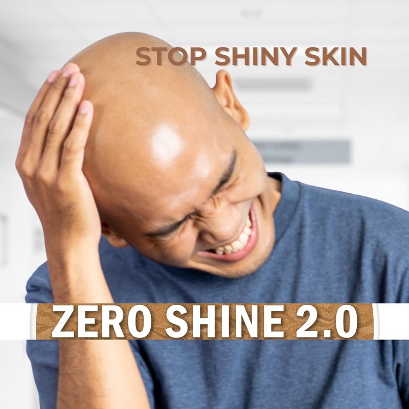 Zero Shine 2.0 | 74g | Glatzenpflege matt | Anti-Shine