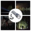 LED Flashlight Telescopic Zoom Protective Function Aluminum Alloy Barrel 2000LM