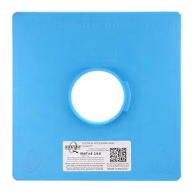 QuickFlash Weatherproofing Products E-3/0-B Electrical Box Flashing Panel, 3/0-Box