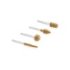 Kutzall 4-Piece Rotary Burr Kit - 1⁄8" Shaft, Coarse -
