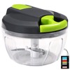 Sinnsally Manual Onion Cutter, Onion Chopper with Cable, Vegetable Cutter,