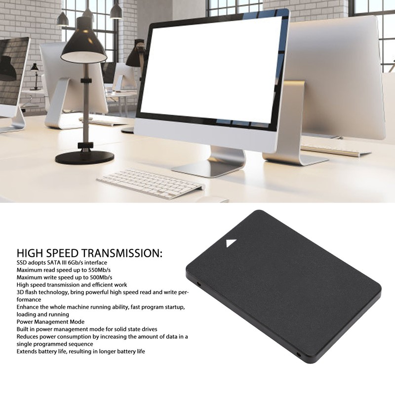 2.5 Inch SATA 3.0 SSD Professional SATA III 6GB/s Interface