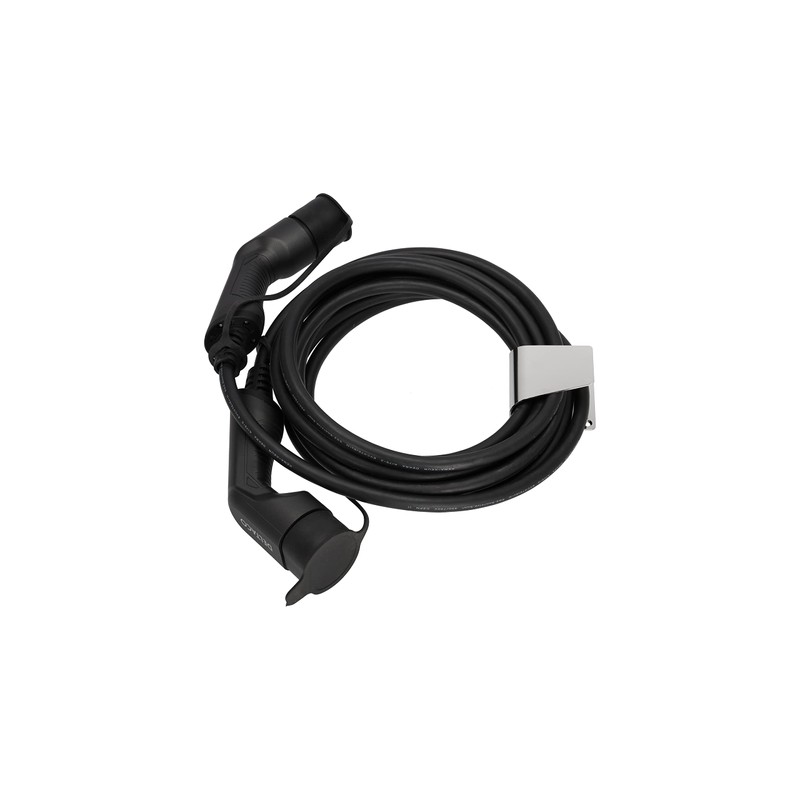 DELTACO Wall Mount for EV Charging Cable, Holder for Charging