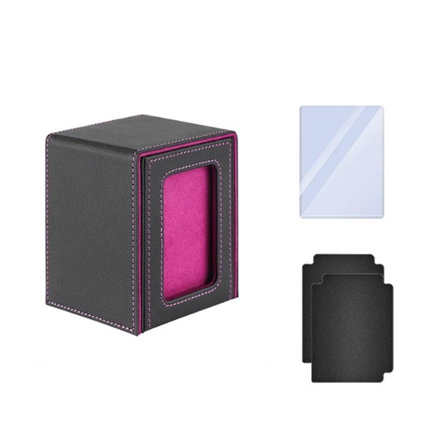 MTG Deck Box for Commander Display,Leather Deck Game Card Box