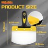 2PCS Stainless Steel Bucket Scoop, 6.7" Curved Contoured Blade Putty