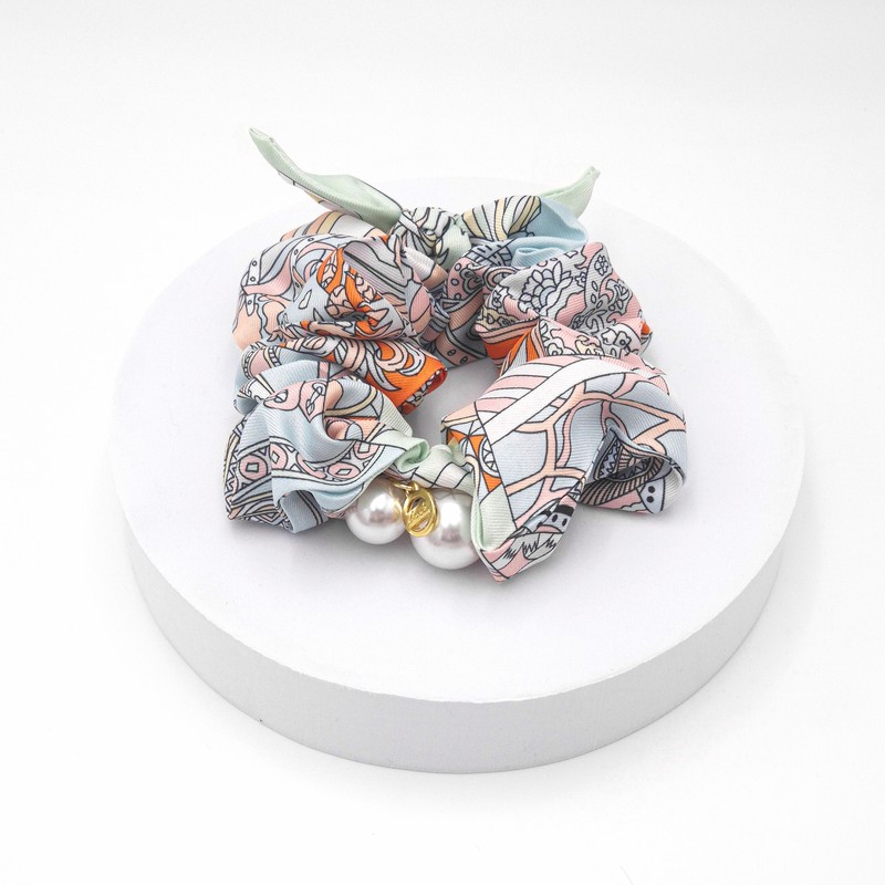 (3 types) Burnaby King Pearl Scarf Scrunch Sky / (3종)