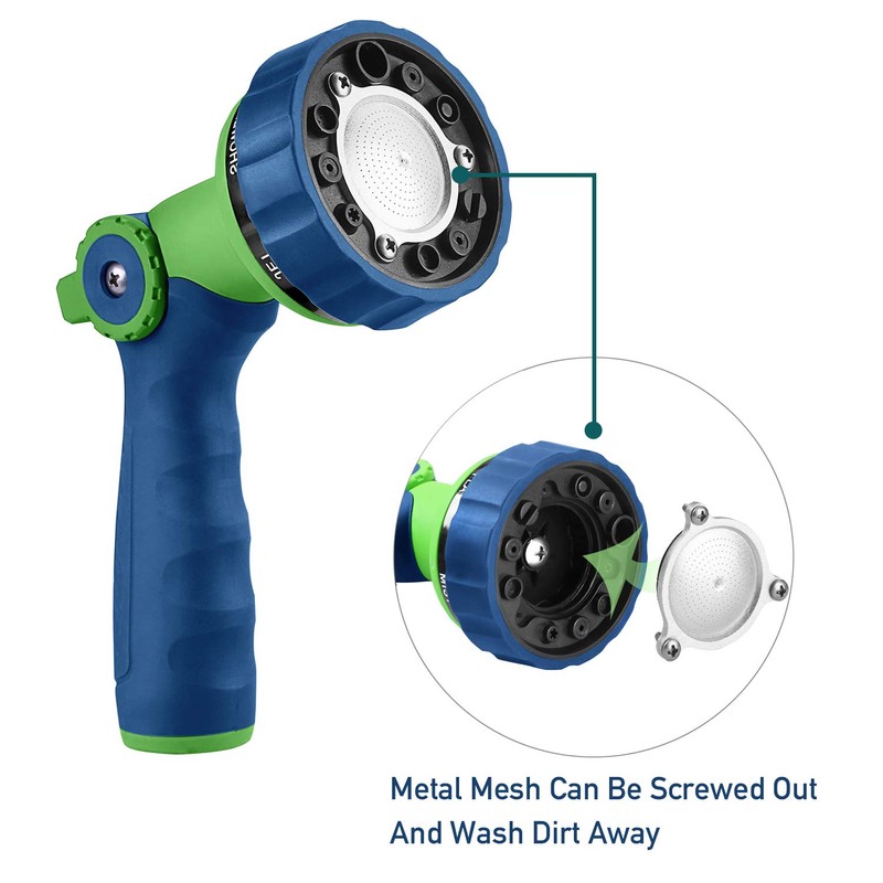GREEN MOUNT Garden Hose Nozzle, Water Hose Spray Nozzle with
