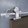 EaseLife 8 FT Top Mount Stainless Steel Sliding Barn Door