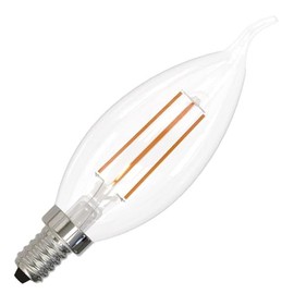 Bulbrite 776741 - LED5CA10/27K/FIL/4/JA8 Blunt Tip LED Light Bulb