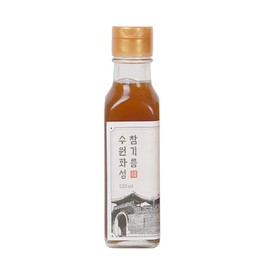 Suwon Hwaseong Sesame Oil, 4 Fl Oz (120 ml), 100% Pure Sesame Seed Oil, Korean-Style Toasted, Rich and Nutty Flavor