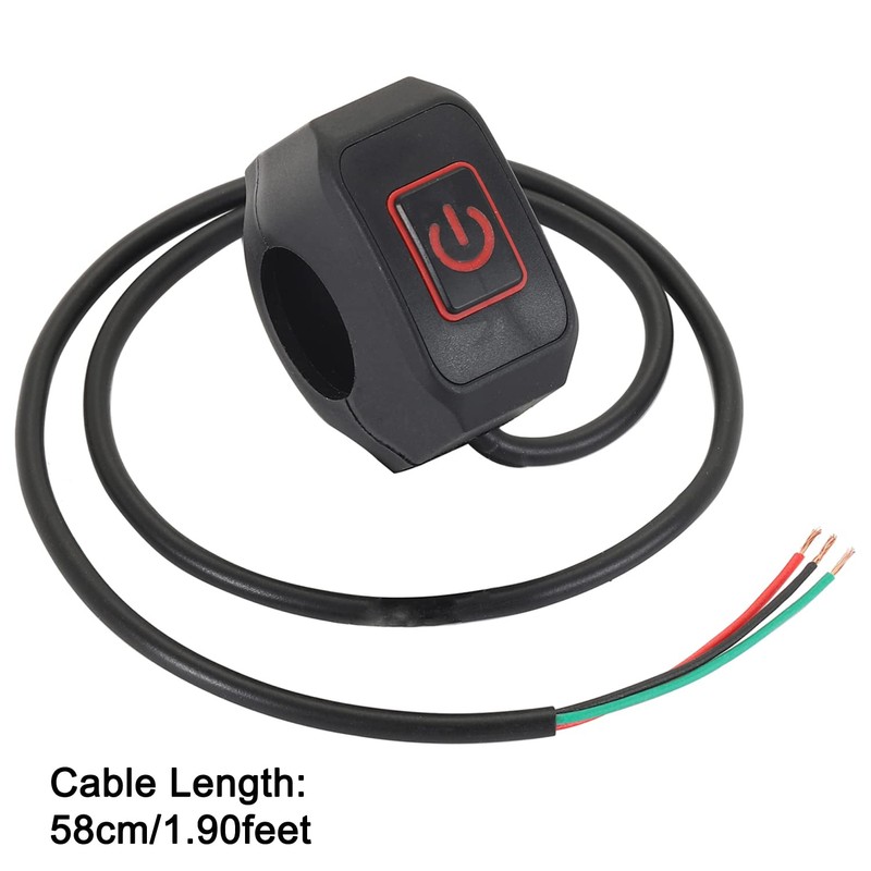 Greluma 22 mm 7/8 Inch Motorcycle Handlebar Switch for Electric