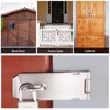 Padlock Hasp Stainless Steel Pack of 2 Door Lock Lock