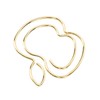100pcs Fruit Paper Clips Cute Bookmark Pare Clips Portable Funny