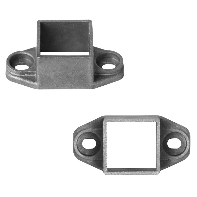 OTTFF 20 Pack Aluminum Square Post Flange Anchor Base Fits