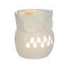 airpure Owl Electric Wax Melter, Cream White, 13.5CM, 1 Count