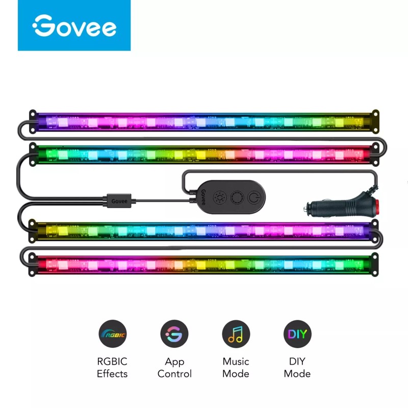 Govee RGBIC Interior LED Car Strip Lights