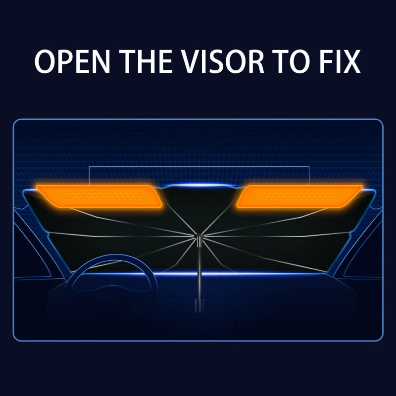 Car Sunshade Front Window Sun Shade Windshield Cover Visor Sun