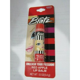 Lotta Luv Bauty Bratz Unleash Your Passion Lip Balm Flavor RED APPLE .12 oz