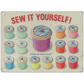 Metal Wall Sign - Sew it Yourself