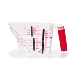 Pearl Metal Softia 500 Measuring Cup, Red