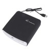 Luntfeiy Portable Car CD Player USB Port Compatible with Laptop,
