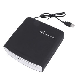 Luntfeiy Portable Car CD Player USB Port Compatible with Laptop, TV, Computer