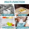 TeamFar Stainless Steel Bento Box, 18.6oz/550ML Metal Small Bento Lunch