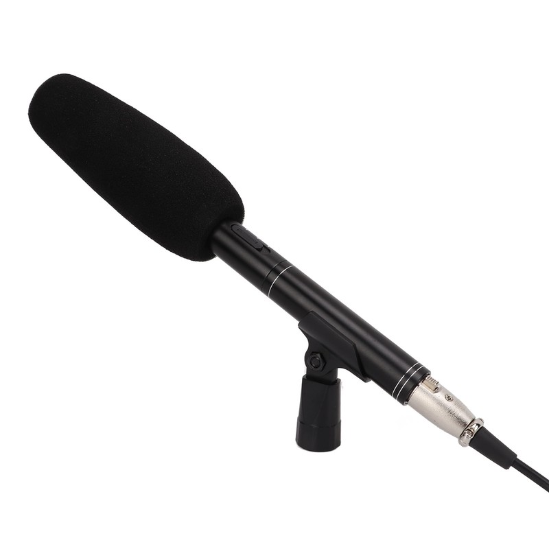 Interview Microphone Camera Condenser Mic High Sensitivity for Meeting Recording