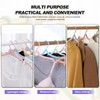 20pcs Folding Clothes Hangers, Plastic Portable Folding Coats Hanger, 4