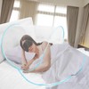 CMINGJ Portable Mosquito Head Net Foldable Pop-Up Travel Essentials Mosquito