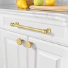 Amerdeco 10 Pack Brushed Gold Cabinet Pulls 7.5 Inch Hole