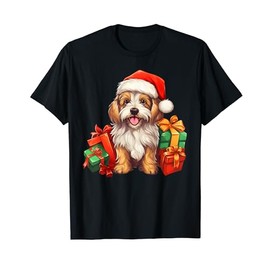 Tibetan Terrier Funny Christmas Cute Dog Puppy Lovers T-Shirt