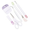5 Pcs Vinyl Weeding Tool Set Weeder Tweezers Scraper Spatula