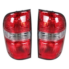LABLT Tail Lights Assembly Replacement for 2001-2004 Toyota Tacoma Red Rear Brake Lamps Light Left+Right 8156004060, 8155004060