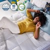Sleep Innovations Dual Layer 4 Inch Memory Foam Mattress Topper,