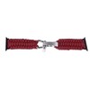 Paracord Watch Band Stylish Women Adjustable Hand Braided Watch Wristband