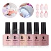 Gama De Gel Semipermanente Mussa® 6 Esmaltes Para Uñas Uv