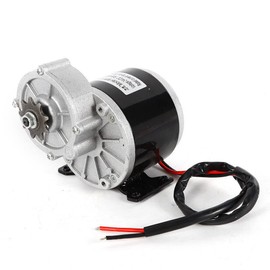Xuthusman MY1016Z DC Gear Motor for Electric Tricycle E-Bike Scooter Brush DC Motor with Gear 9 Teeth Sprocket 350W 24V 300 RPM