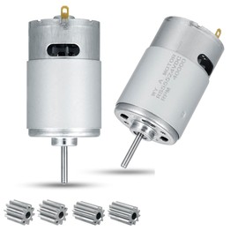 24V 40000RPM Electric Motor 2Pc,High Speed Motor RS555 Kids Ride on Toys Car Motors Kids Ride on Car Accessories