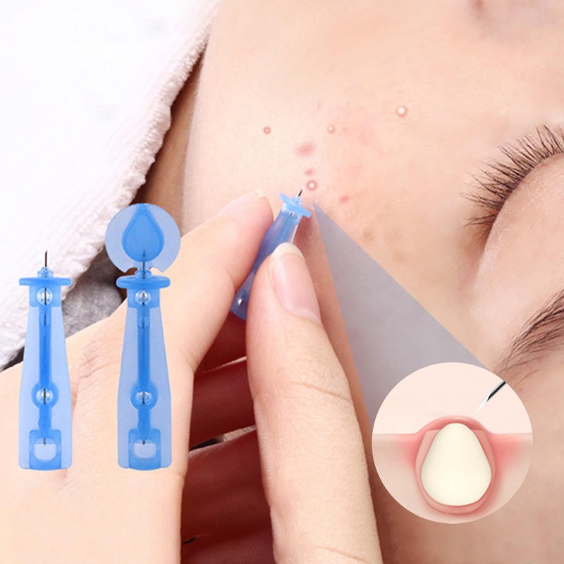 100pcs Blackhead Blemish Remover, Acne Pimple Popper Needle, Pimple Needles,