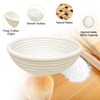 Traxenta Proofing Basket for Bread, Proofing Basket, Round, 22 cm,