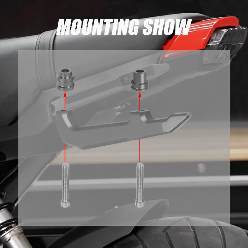 KKZOL GROM Passenger Grab Bars Rear Seat Pillion Grab Handles